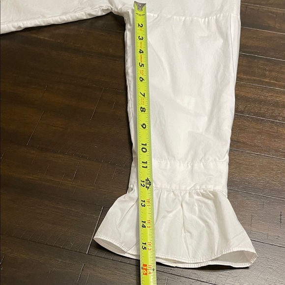 Alex Mill White Ruffle Collar Blouse - Picture 12 of 12